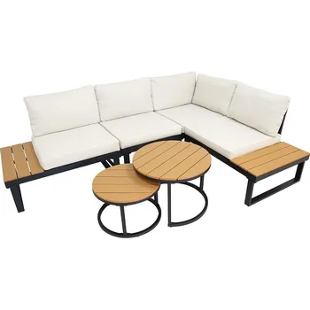 Zahradní sestava Variabilní zahradní set TOLA béžový