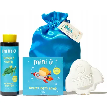 Kosmetická sada Dárková sada Mini-U Raspberry Rocket Pěna do koupele 250 ml