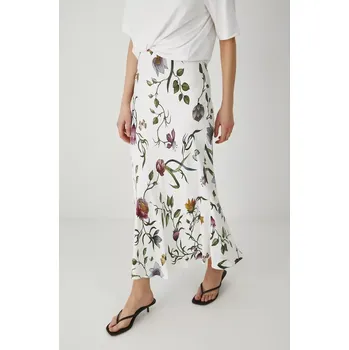 Dámská sukně Sukně Medicine bílá barva, maxi, áčková RS25.SDD904 00E, vel. XS