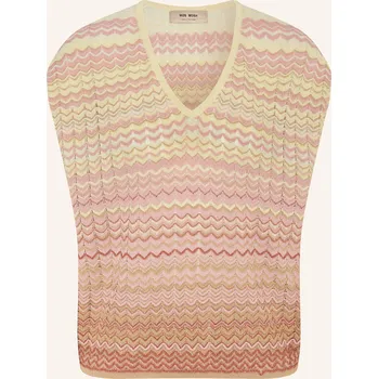 Dámský svetr Mos Mosh Dámské Úpletové Tričko Mmshani, růžová / žlutá /...