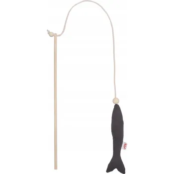 Hračka pro kočku Pet Nova pro kočky Toy Hračka s šedou rybkou 40 cm