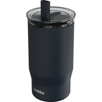 Designový nerez pohár Mist, 720ml, Quokka, černý