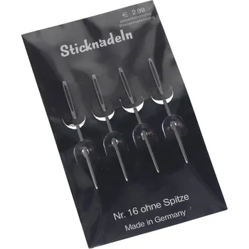 Nástroj na niť a příze Galanterie Jehly vyšívací tupé 4 ks vel. 16