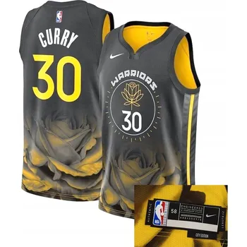 Pánské tričko Dres NBA AUTHENTIC Nike Warriors Curry #30 DQ0194-010 3XL City Edition
