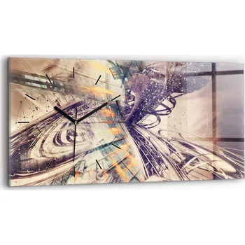 Hodiny Nástěnné hodiny Wallfluent béžové 60 cm