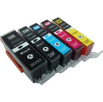 Sada Canon PGI-525XLPGBK / CLI-526CMYBK kompatibilní multipack