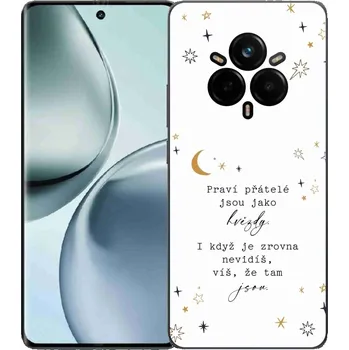 Pouzdro na mobilní telefon Gelový kryt mmCase na Realme 14 Pro+ 5G - citát 6 bílé pozadí