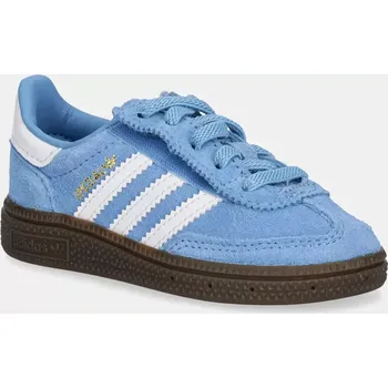 Chlapecké tenisky Dětské semišové sneakers boty adidas Originals HANDBALL SPEZIAL JI2900 modrá 50X, EUR 25