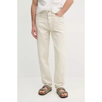 Dámské džíny Džíny s příměsí lnu Pepe Jeans LOOSE JEANS NILS PM208027TC9 béžová 01X, vel. 31/32