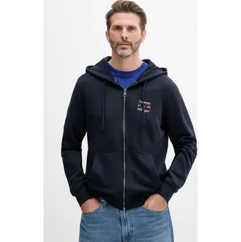 Pánské oblečení Bavlněná mikina Tommy Hilfiger MW0MW39250 námořnická modř 59X, vel. S