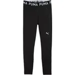 Dámské kompresní 7/8 legíny s vysokým pasem Puma STRONG - HW FL TIGHTS W černé 526000-01 - L | UK 7,5 | US 10