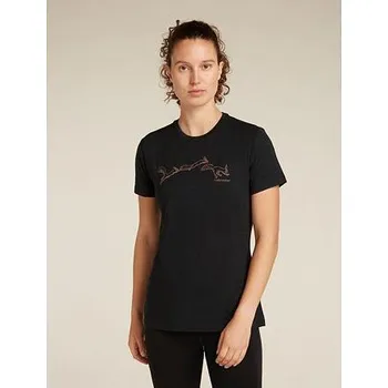 Icebreaker Merino 150 Tech Lite SS Tee Airbourne Wmns KR black M