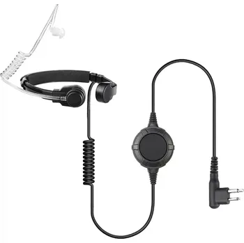 Mikrofon Krční mikrofon s velkým in-line PTT tlačítkem pro pro CP Commercial/DP1400/R2