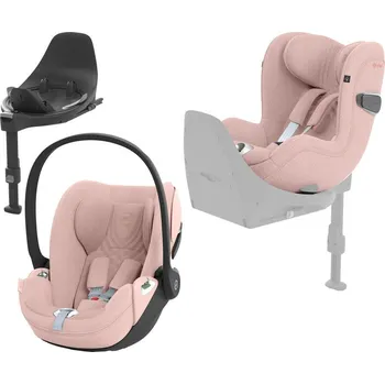 Přeprava dětí Autosedačky CYBEX T-Line Platinum Line Modulární systém 2025, peach pink PLUS