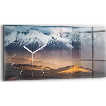 Hodiny Nástěnné hodiny Wallfluent bílé 60 cm