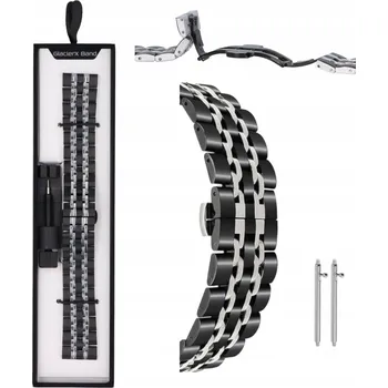 Náramek Náramek GlacierX pro Amazfit 22mm, černý