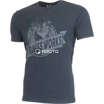 Engelbert Strauss E.S. Works černé pánské triko 100% Bavlna M