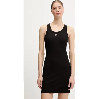 Dámské šaty Šaty Fila Linkebeek černá barva, mini, přiléhavé, FAW1004 99X, vel. M