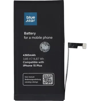 Baterie pro mobilní telefon Baterie BLUE STAR HQ pro IPHONE 15 Plus 4383 mAh