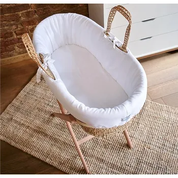 Příslušenství pro dětskou postel a kolébku Set do Mojžíšova koše FUNNABABY Basic White 2025