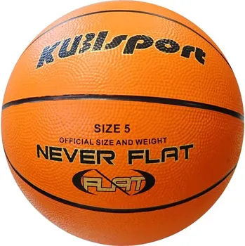 Basketbalový míč Kubisport Basketbalový míč oranžový velikost 5 G2103K