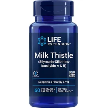 Fitness strava Life Extension Milk Thistle Silymarin -Silibinins-Isosilybin A &/ B 60 vegetariánská kapsle 750 mg