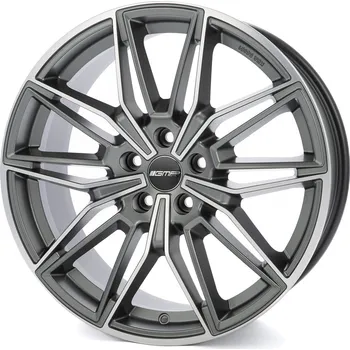 Alu kolo GMP SPECTER 8X18 5X112 ET43/66.6 šedá/stříbrná (Pneu GMP Italia 8/-18)