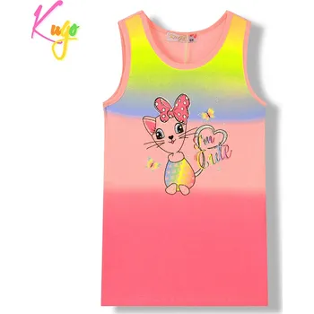 Dívčí oblečení Dívčí letní tílko KUGO PC3815 světle růžová Velikost: 128