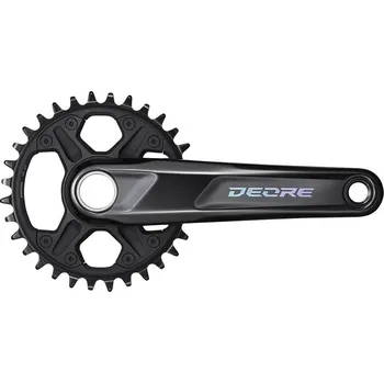 Klika na kolo SHIMANO Deore Střed 170mm 32z. 12dílný černý dvoudílný bez ložisek