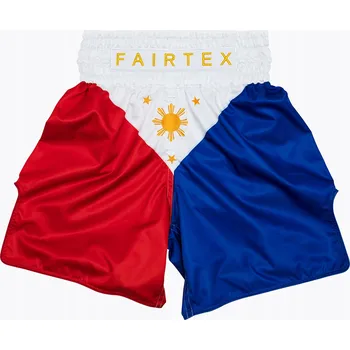Kraťasy bokserské Fairtex Boxing Trunks BT2001 "Philippines" červeno-bílé M