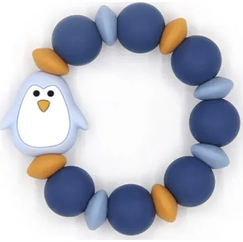 Hračka pro kojence Mimijo Kousátko Tučňák modrý