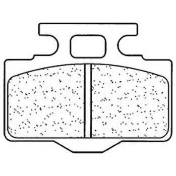 Brzda pro motocykl CL BRAKES Brzdové destičky CL BRAKES 1034 X1