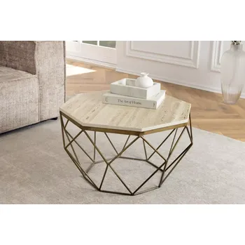 Konferenční stolek Konferenční stolek ANUBIS travertin Dekorhome