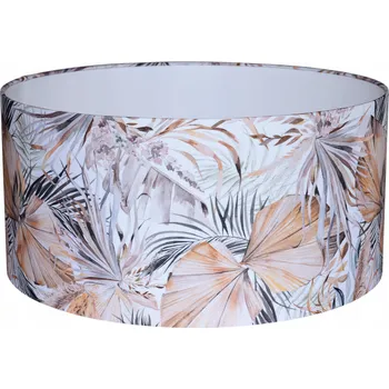 Stínidlo Stínidlo Biała Kropka Listy Boho 50 cm E27 Moderní