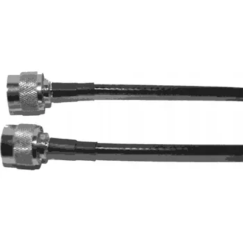 Audio kabel Kabel N samec / N samec na kabelu Belden H155, lanko, 50 ohmů, 0,35 m