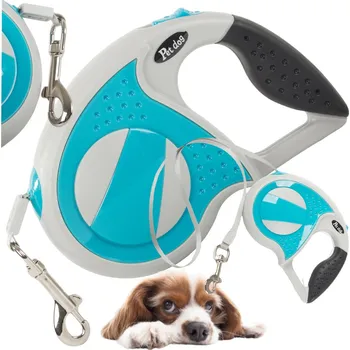 Vodítko pro psa VERK GROUP Automatické vodítko 801 modré 5m