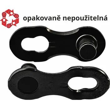 Řetěz na kolo Spojka řetězu KMC 12NR DLC černá 6213