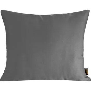 Povlečení Jednobarevné povlak na polštář NOVA1 z bavlněného saténu - ocelově šedý