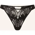 Livy Dámské Kalhotky String Moonflower, černá, 38