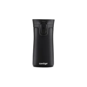 Termoska Contigo Termo láhev Pinnacle s bronzovým tlačítkem 300 ml, Matte Black