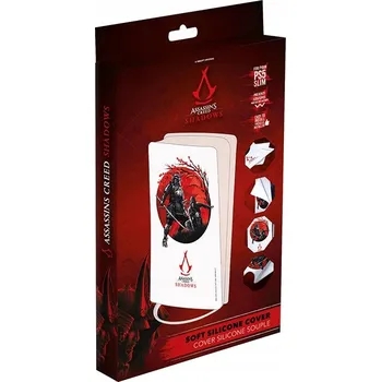 Herní konzole Silikonový kryt pro konzoli PlayStation 5 Slim s motivem Assassin's Creed S