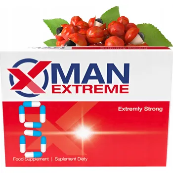 Tablety na potenci erekci ztopoření MAN-EXTREME x8 kapslí