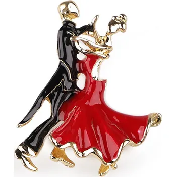 Šperk Brož modelky, taneční pár