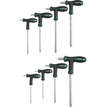 Klíč PARKSIDE® Sada inbusových / hvězdicových klíčů PSSS 8 B1, 8dílná (hvězdicové klíče TX)