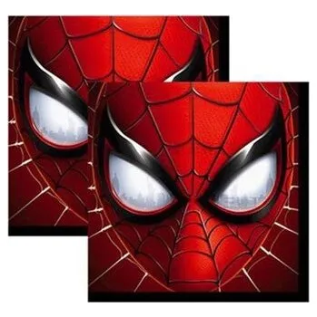 Papírový ubrousek Papírové ubrousky 16x16cm 20ks Spiderman - Cakesicq