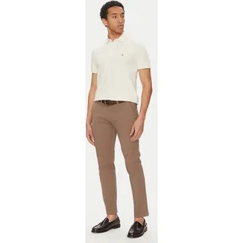 Pánské oblečení Tommy Hilfiger Polokošile Vertical MW0MW38951 Žlutá Regular Fit L