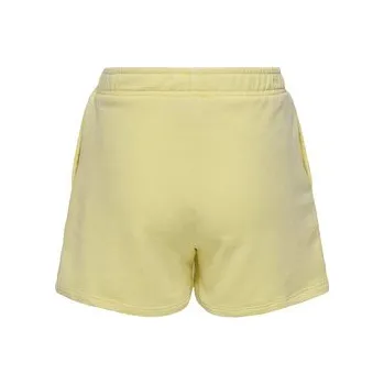 Dámské oblečení Kids ONLY Sportovní kraťasy Minna 15347958 Žlutá Regular Fit 152
