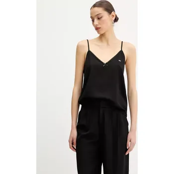 Dámská halenka Halenka Tommy Jeans DW0DW20604 černá 99X, vel. XS
