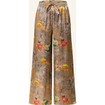 Dámské kalhoty Elias Rumelis Dámské Marlene Kalhoty Silka Z Žakáru, béžová /...