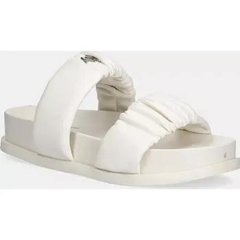 Dámské pantofle Pantofle Armani Exchange dámské, bílá barva, XDP062 XV926 00894 XDP062.XV926.00894 01X, EUR 39